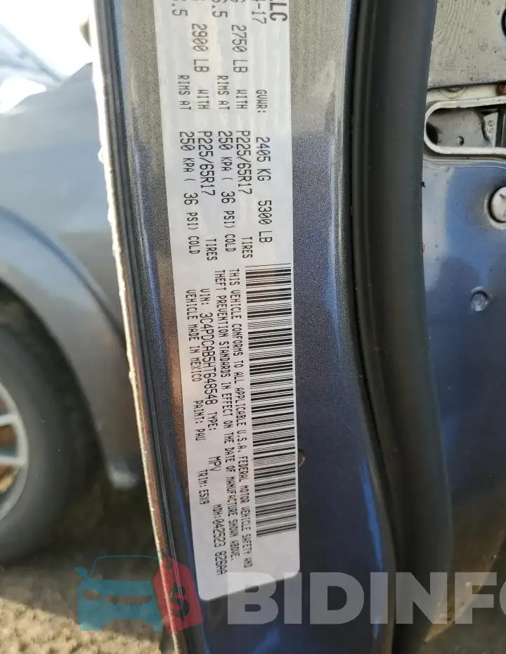 3C4PDCAB5HT648548 Photo# 14