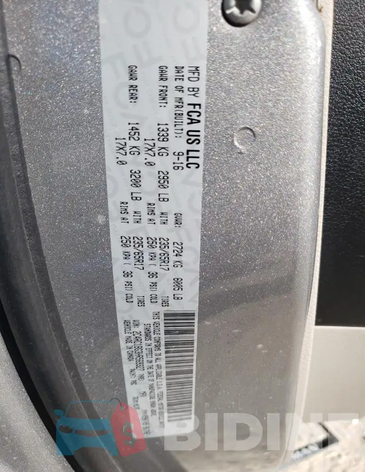 2C4RC1BG3HR569327 Photo# 13