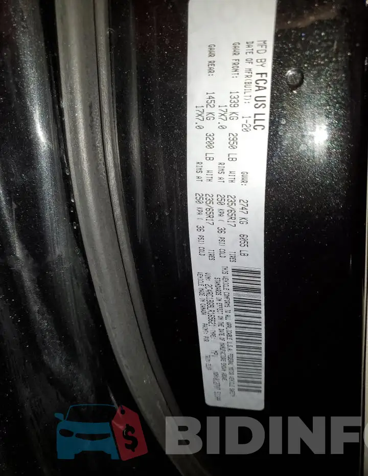 2C4RC1BG9LR165621 Photo# 13