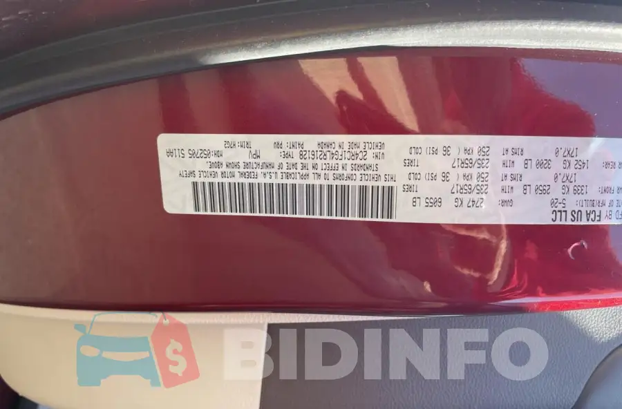 2C4RC1FG4LR216128 Photo# 10