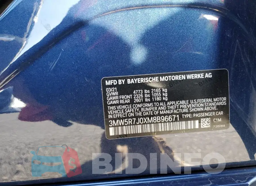 3MW5R7J0XM8B96671 Photo# 12