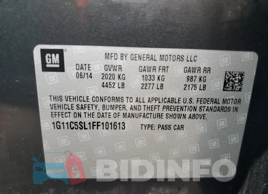 1G11C5SL1FF101613 Photo# 13