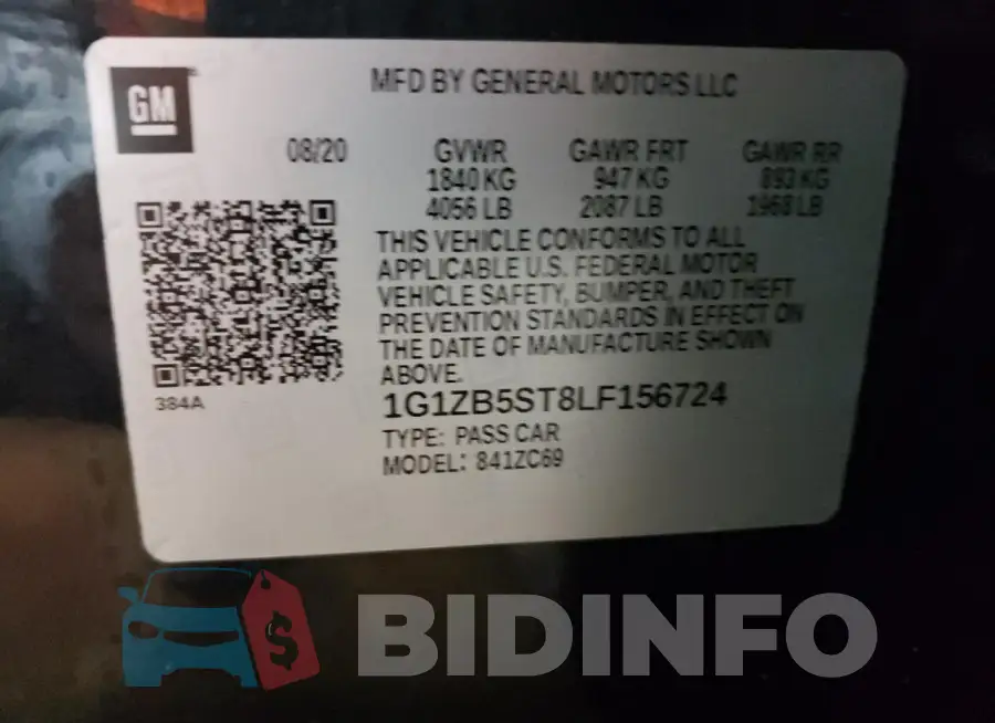 1G1ZB5ST8LF156724 Photo# 12