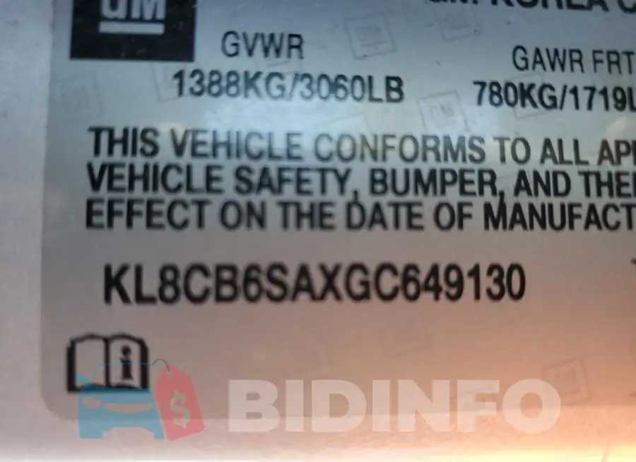 KL8CB6SAXGC649130 Photo# 12