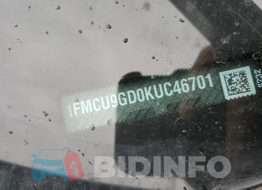1FMCU9GD0KUC46701 Photo# 12