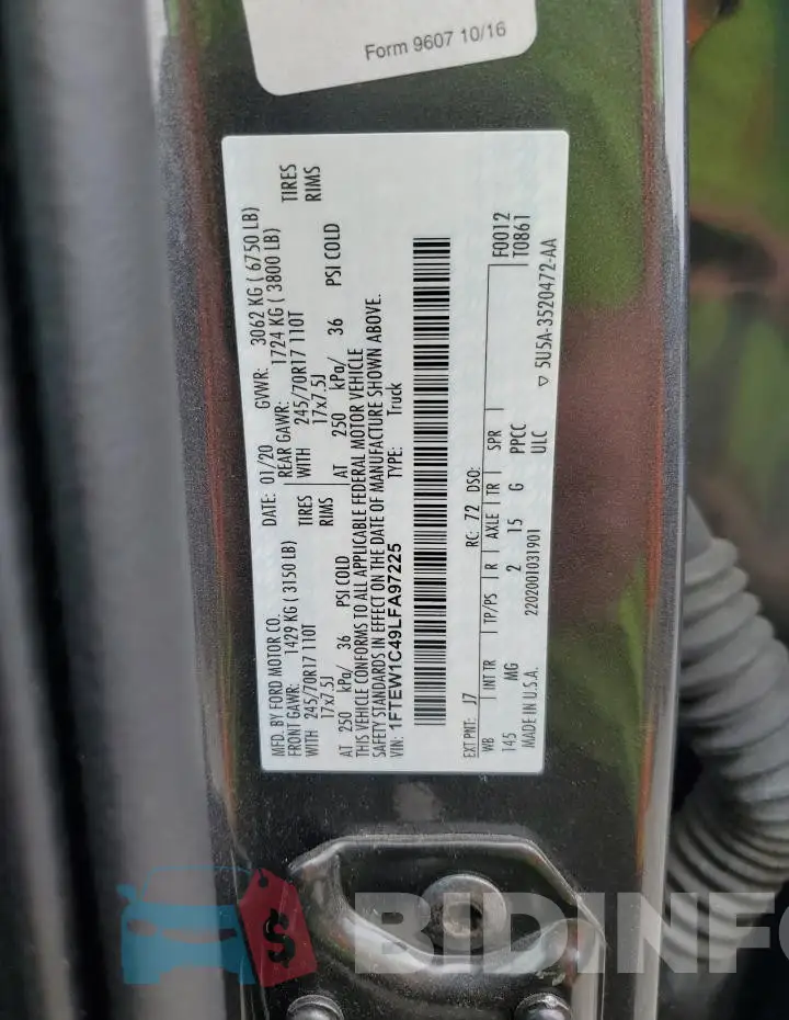 1FTEW1C49LFA97225 Photo# 12