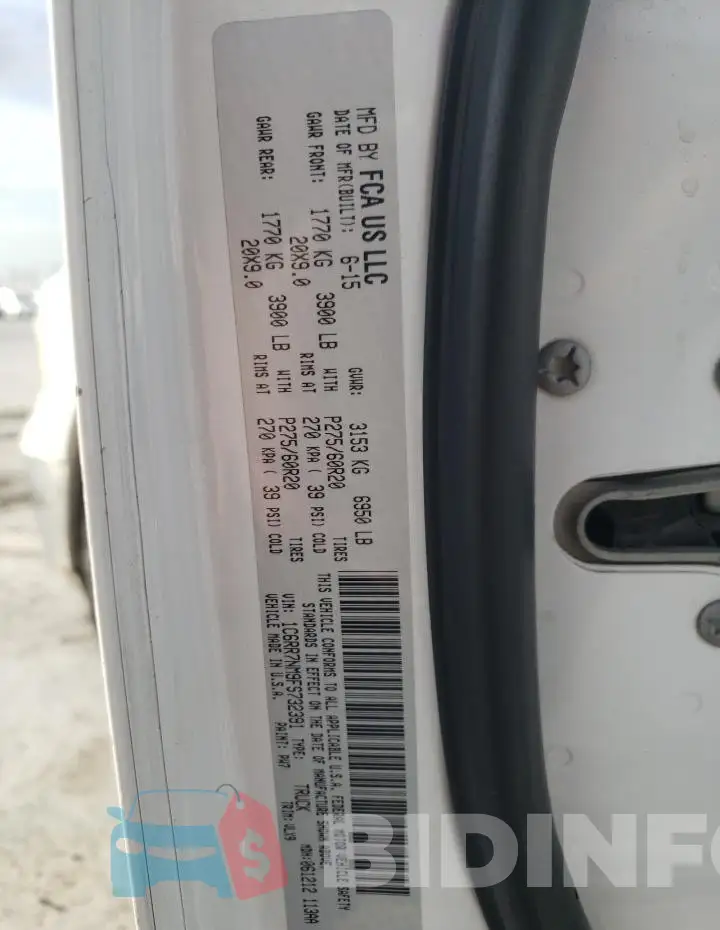 1C6RR7NM9FS732391 Photo# 12