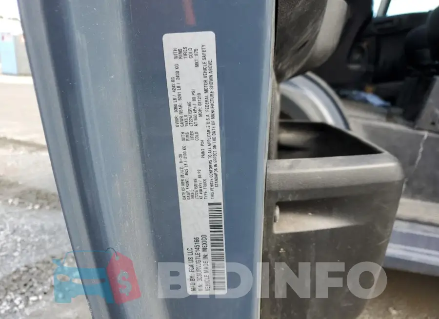 3C6URVJG7LE145166 Photo# 13