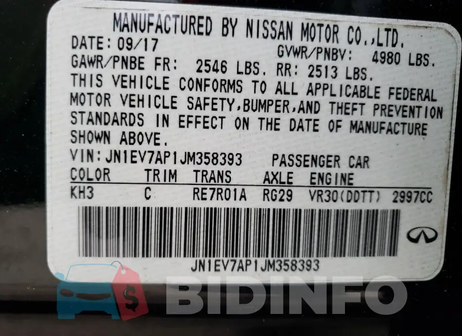 JN1EV7AP1JM358393 Photo# 12