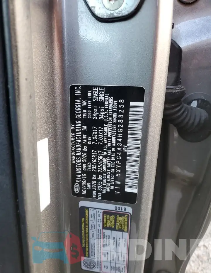 5XYPG4A34HG283258 Photo# 12