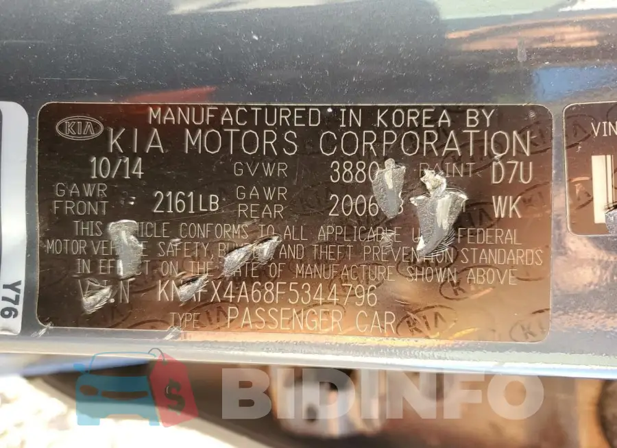 KNAFX4A68F5344796 Photo# 12