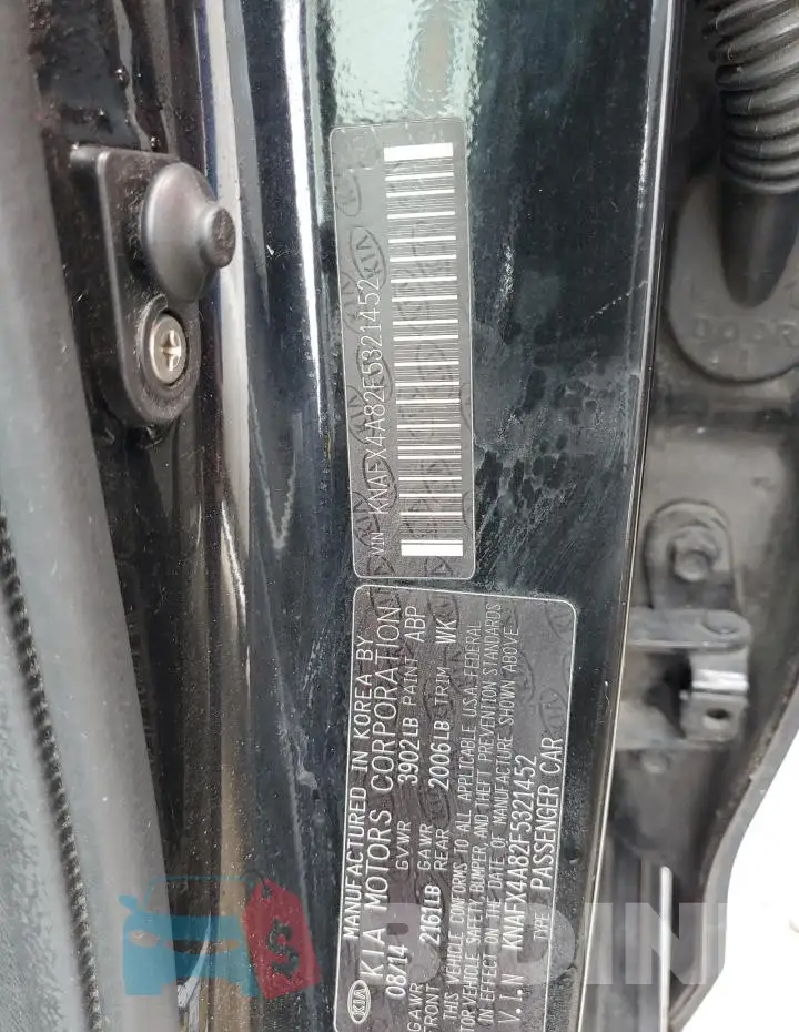 KNAFX4A82F5321452 Photo# 12