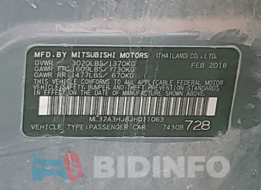 ML32A3HJ8JH011063 Photo# 13