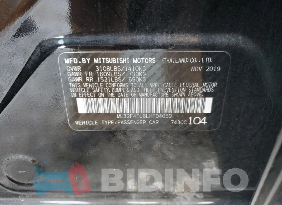 ML32F4FJ6LHF04059 Photo# 12