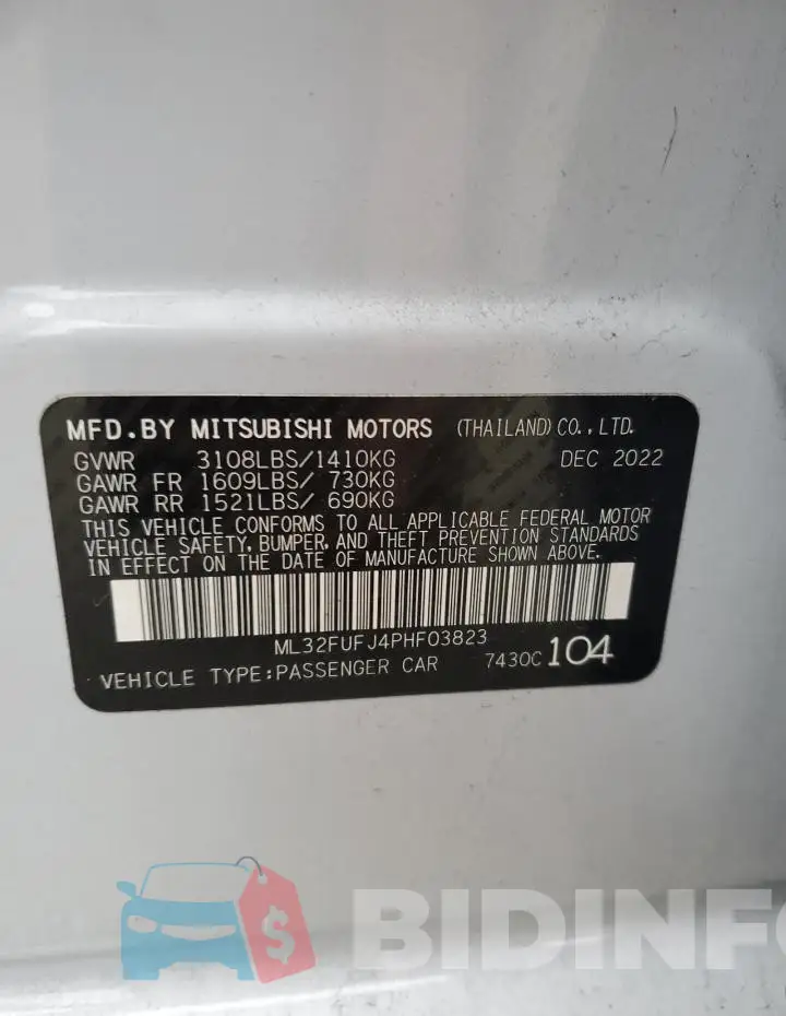 ML32FUFJ4PHF03823 Photo# 12