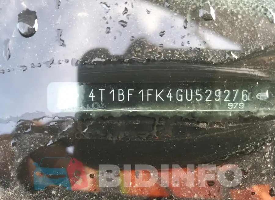 4T1BF1FK4GU529276 Photo# 12