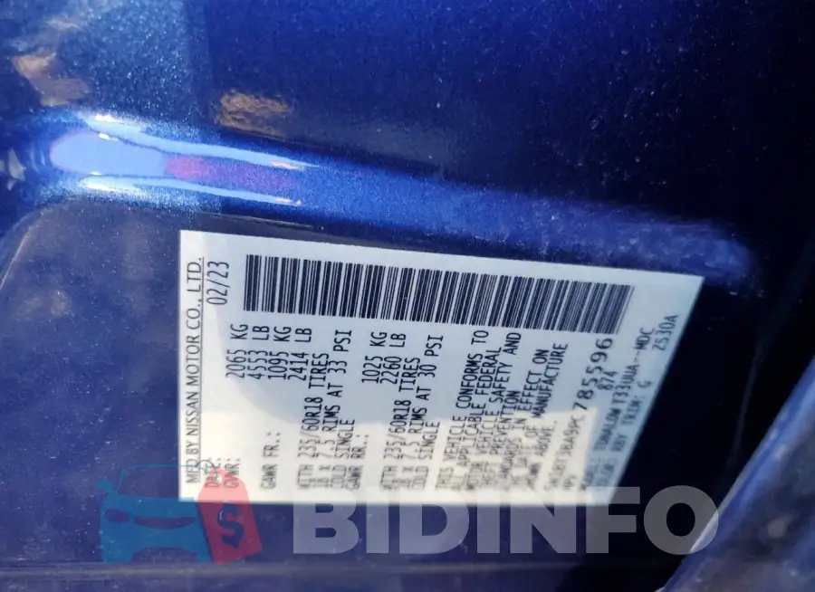 5N1BT3BA9PC785596 Photo# 13