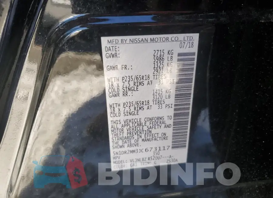 5N1DR2MM3JC673117 Photo# 12
