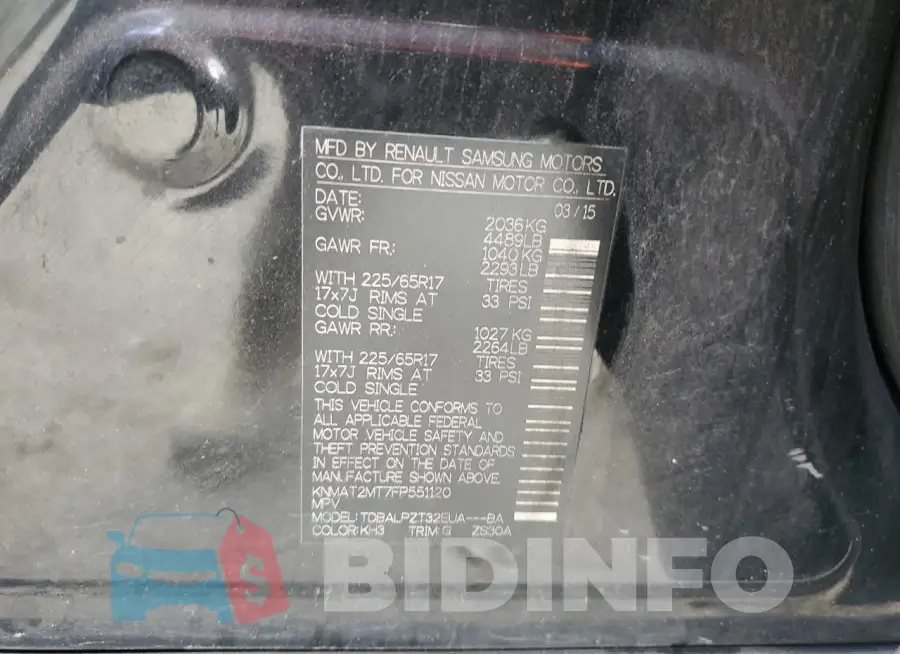 KNMAT2MT7FP551120 Photo# 14