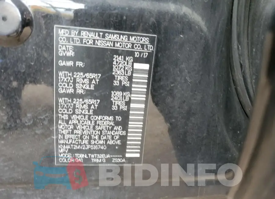 KNMAT2MV2JP516740 Photo# 13