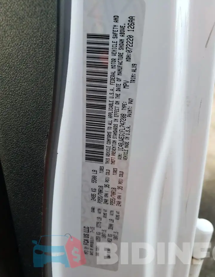 1C4BJWEG1FL747208 Photo# 13