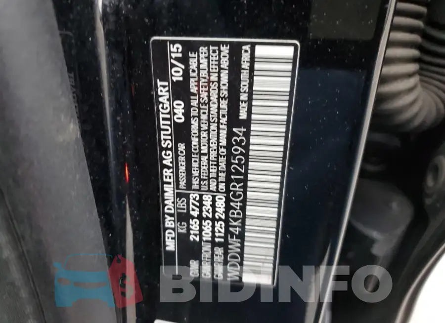 WDDWF4KB4GR125934 Photo# 12