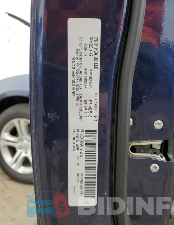 2C3CDXBG4FH812902 Photo# 12