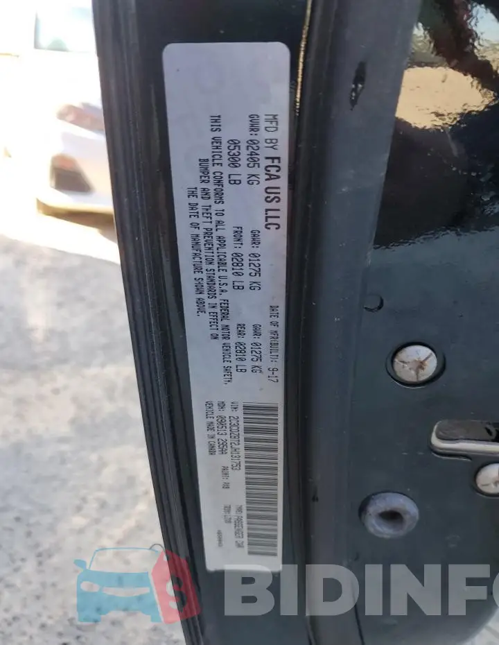 2C3CDZBT2JH131753 Photo# 13