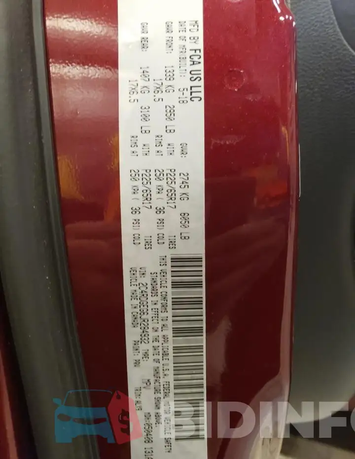 2C4RDGEG6JR284932 Photo# 14