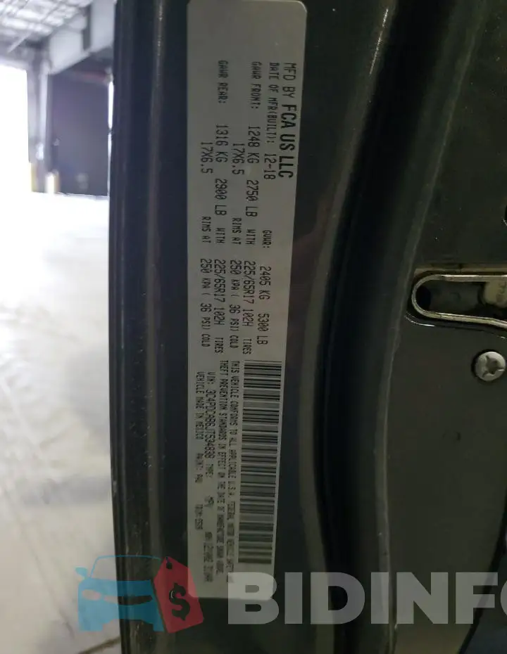 3C4PDCAB6JT534838 Photo# 12