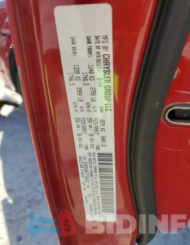 3C4PDCAB7FT506327 Photo# 14