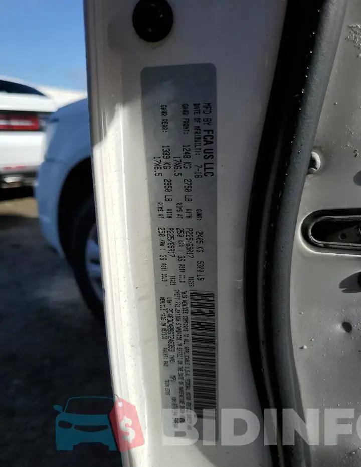 3C4PDCAB9GT246353 Photo# 12