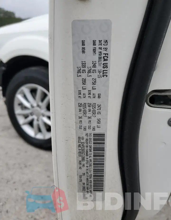 3C4PDCBG5GT139861 Photo# 14
