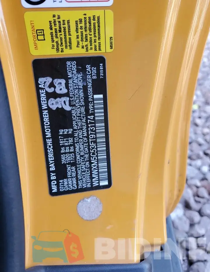 WMWXM5C53FT973174 Photo# 12