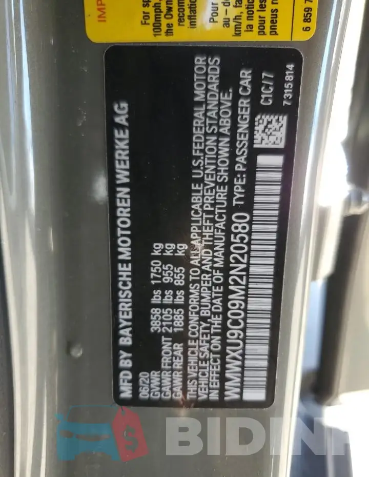WMWXU9C09M2N20580 Photo# 12