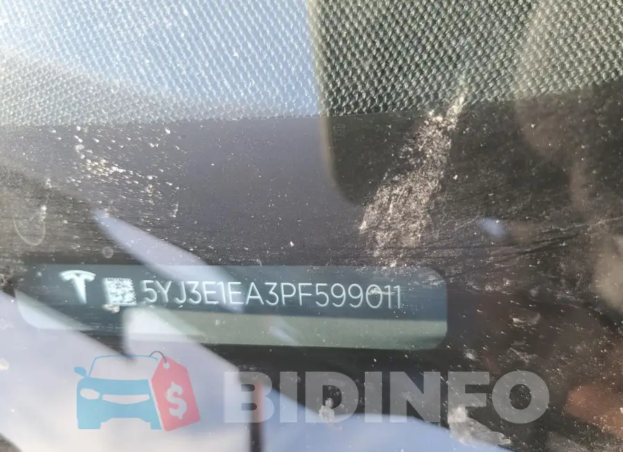 5YJ3E1EA3PF599011 Photo# 12
