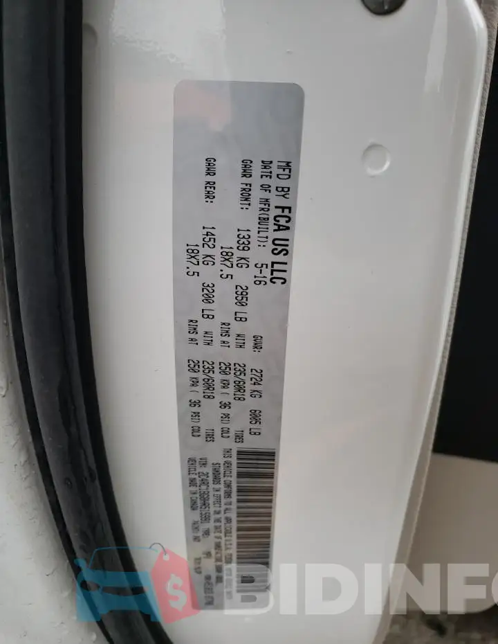 2C4RC1BG8HR515991 Photo# 13
