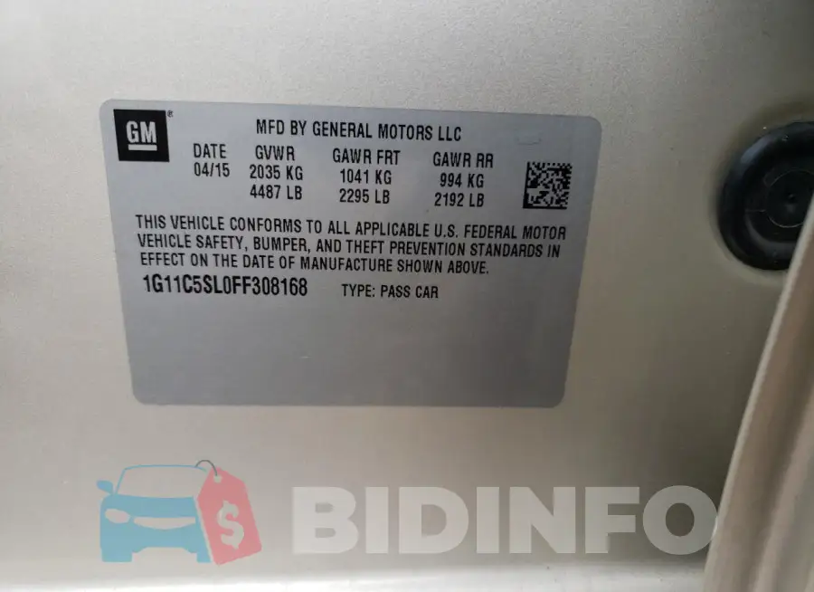 1G11C5SL0FF308168 Photo# 12