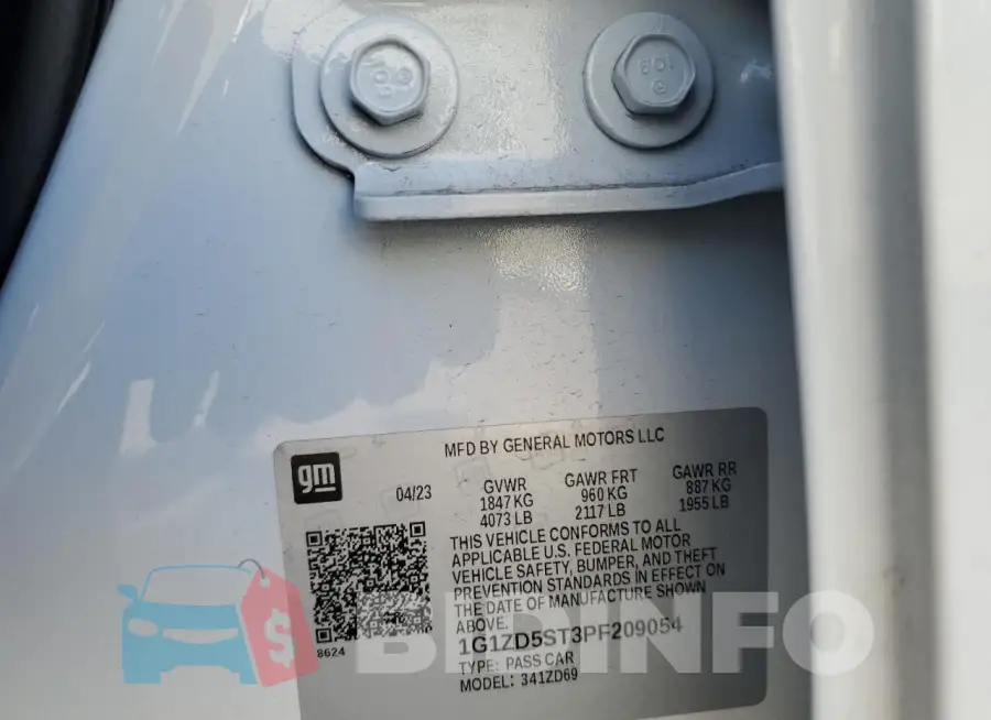 1G1ZD5ST3PF209054 Photo# 13