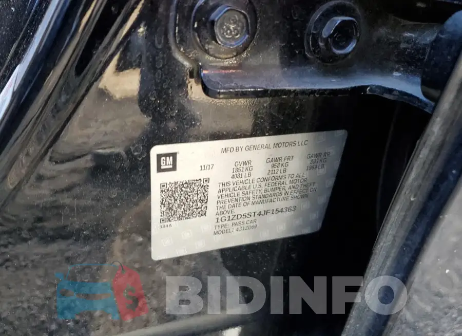 1G1ZD5ST4JF154363 Photo# 12
