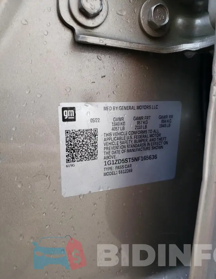 1G1ZD5ST5NF165636 Photo# 12