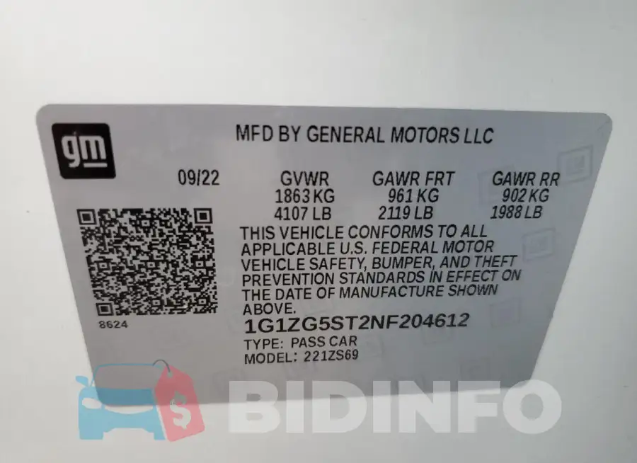 1G1ZG5ST2NF204612 Photo# 12