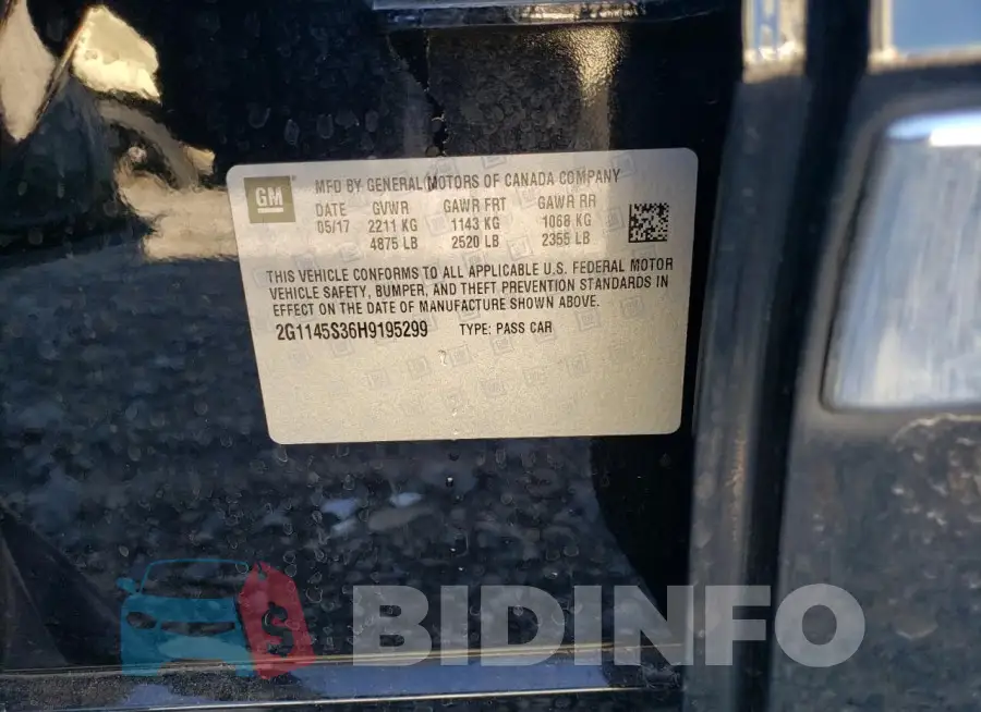 2G1145S36H9195299 Photo# 12