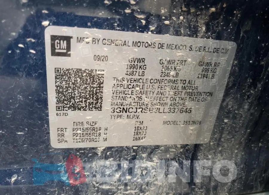 3GNCJRSB3LL337645 Photo# 13