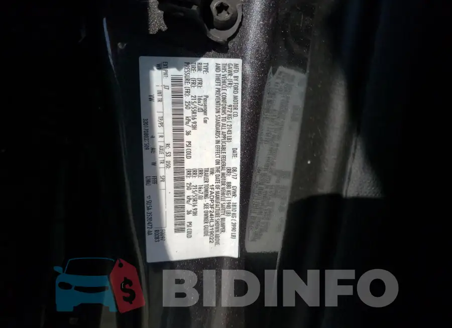 1FADP3F24HL319022 Photo# 12