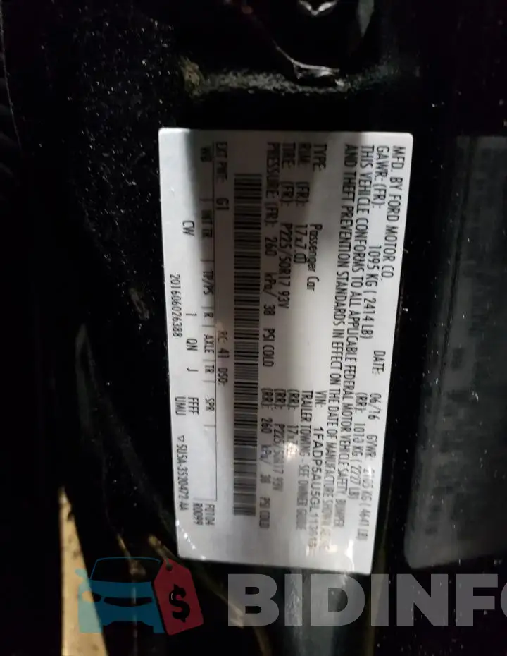 1FADP5AU5GL113615 Photo# 12