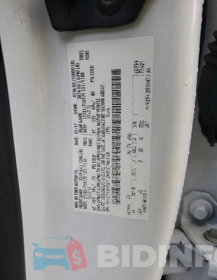 1FT7W2BT2HEC46238 Photo# 12