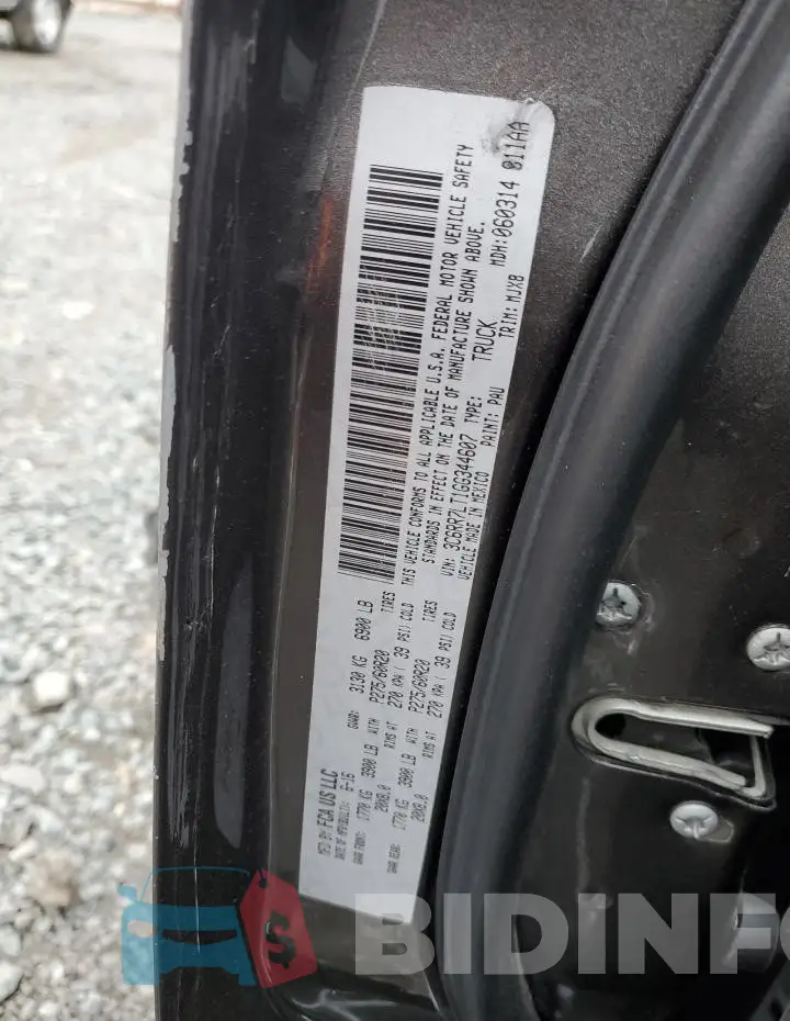 3C6RR7LT1GG344607 Photo# 12