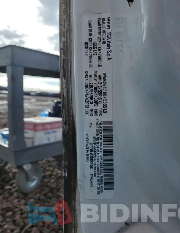 ZFBERFAT3G6B61513 Photo# 13