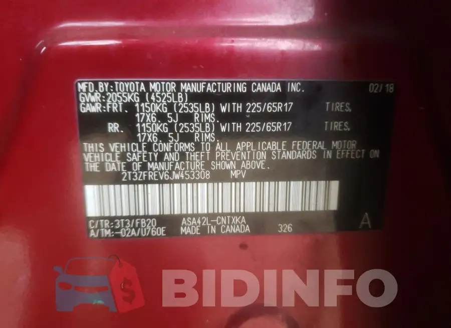 2T3ZFREV6JW453308 Photo# 13